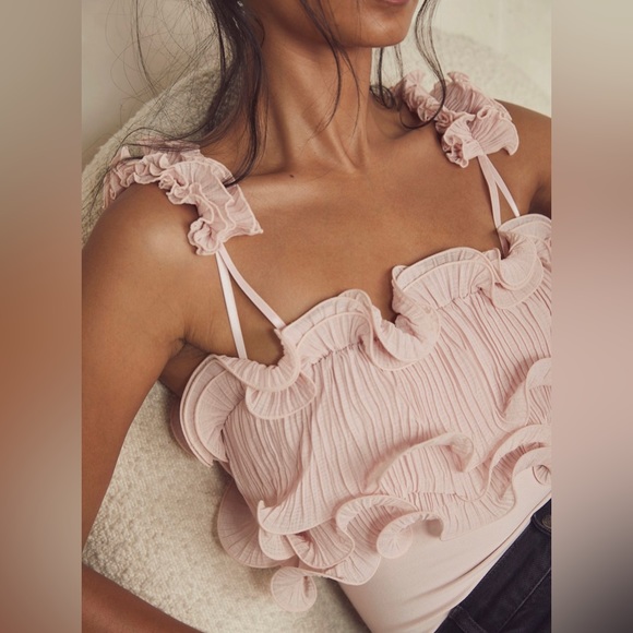 Free People For The Frill Of It Bodysuit Large - Picture 3 of 6